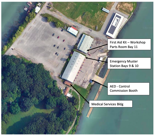 SCRC course evacuation summary